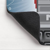 Vintager japanischer Roboter Mousepad (Ecke)