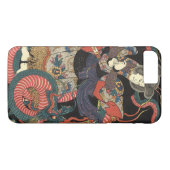 Vintager japanischer roter Drache Case-Mate iPhone Hülle (Rückseite (Horizontal))