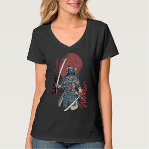 Vintager japanischer Samurai Bushido Warrior T-Shirt