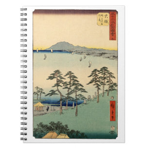 Vintager japanischer Ukiyo-e Floating World Woodbl Notizblock