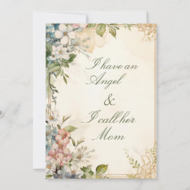 Vintager Jasmin-Blume Muttertag Feiertagskarte