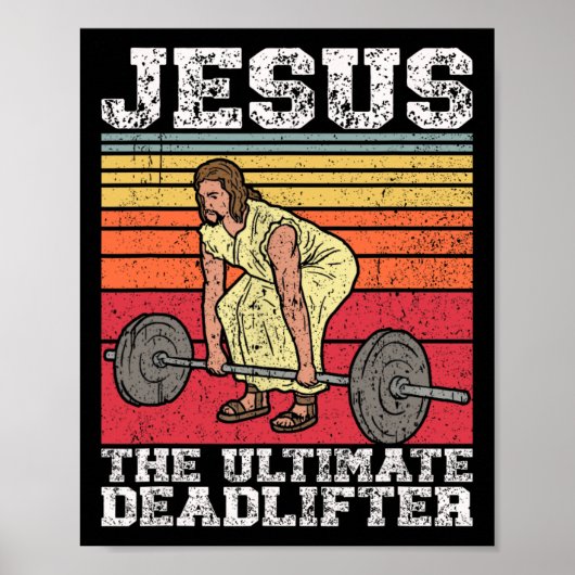 Vintager Jesus, der ultimative Todesflieger, der s Poster (Vorne)