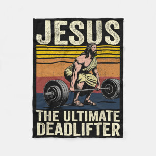 Vintager Jesus der ultimative Todesritter, der lus Fleecedecke