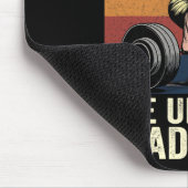 Vintager Jesus der ultimative Todesritter, der lus Mousepad (Ecke)
