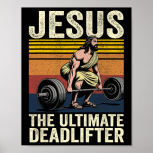 Vintager Jesus der ultimative Todesritter, der lus Poster