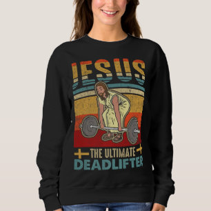 Vintager Jesus, der ultimative Totenfußläufer Sweatshirt