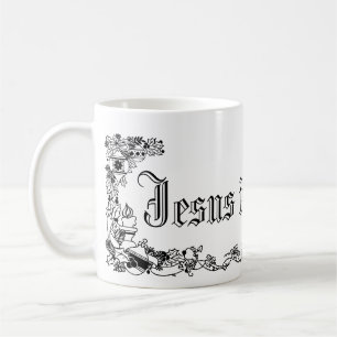 Vintager Jesus ist Lord Mug Kaffeetasse