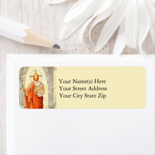 Vintager Jesus mit Lamm (Insitu)