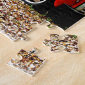 Vintager Jones-Schleppseil-LKW Puzzle (Seite)