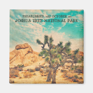 Vintager Joshua-Tree-Kühlschrankmagnet Magnet
