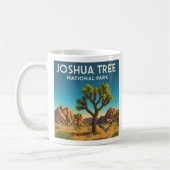 Vintager Joshua-Tree-Nationalpark Kaffeetasse (Links)