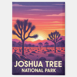 Vintager Joshua-Tree-Nationalpark Magnet