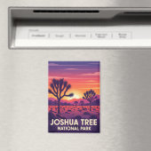 Vintager Joshua-Tree-Nationalpark Magnet (In Situ (Geschirrspüler))