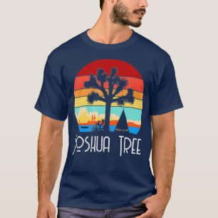 Vintager Joshua Tree Nationalpark Retro Außenbere T-Shirt