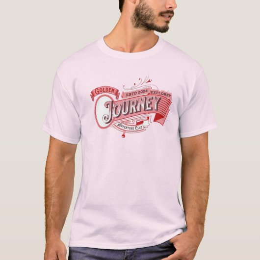 Vintager Journey Adventure Club T - Shirt (Vorderseite)