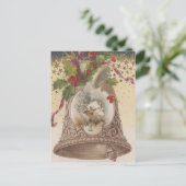 Vintager Joystick Feiertagspostkarte (Stehend Vorderseite)