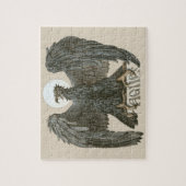 Vintager Jugendjugendadler, Raubvögel Puzzle (Vertikal)