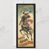 Vintager Jugendstil, Araber der Sahara (Vorderseite)