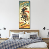 Vintager Jugendstil, Araber der Sahara Leinwanddruck (Insitu (Schlafzimmer))