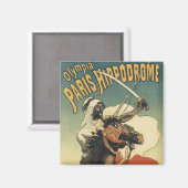 Vintager Jugendstil, Araber der Sahara Magnet (Vorderseite/Rückseite)