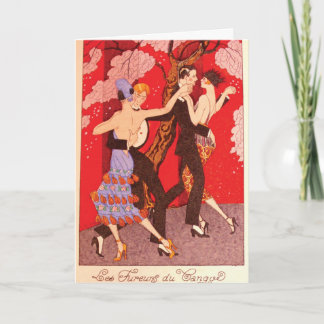 Vintager Jugendstil ~ Das Fury von Tango Karte