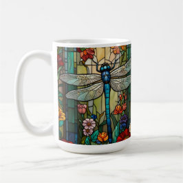 Vintager Jugendstil-Drachenfliege Kaffeetasse