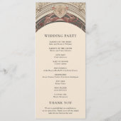 Vintager Jugendstil florale Antiquitäten Art Deco Programm (Rückseite)