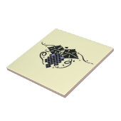 Vintager Jugendstil Grapevine Fliese (Seite)