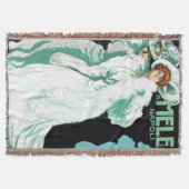 Vintager Jugendstil, italienische Mode, Extravagan Decke (Vorderseite)
