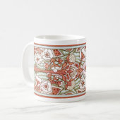Vintager Jugendstil Kaffeetasse (Vorderseite Links)