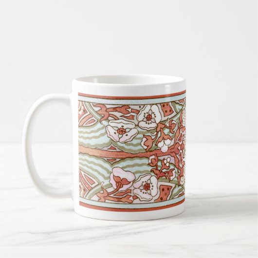 Vintager Jugendstil Kaffeetasse (Links)