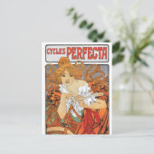 Vintager Jugendstil Postkarte (Stehend Vorderseite)