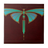 Vintager Jugendstil-Stil Fliese (Vorderseite)