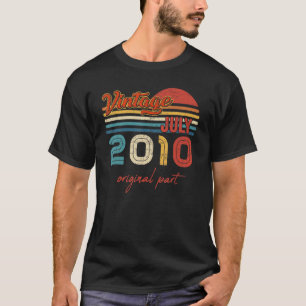 Vintager Juli 2010 Ursprünglicher Teil 12 Jahre al T-Shirt
