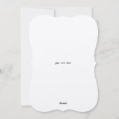 Vintager Junge mit Herzgitarre Valentine Feiertagskarte (Rückseite)