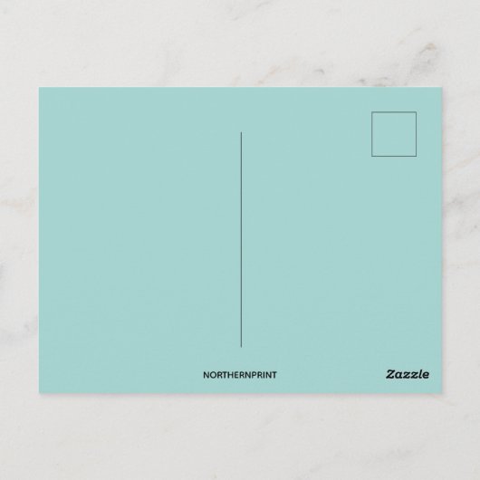 Vintager Junge wählt Äpfel Erntedank Postkarte (Rückseite)