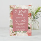 Vintager Junggeselinnen-Abschied - Einladung (Stehend Vorderseite)