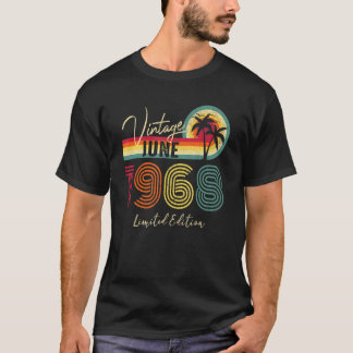 Vintager Juni 1968 54. Geburtstag 54 Jahre alt T-Shirt