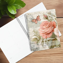 Vintager Junk Journal Wedding Planner Planer