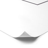 Vintager Käfer-Illustrationsdruck Poster (Ecke)