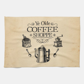 Vintager Kaffee Handtuch