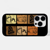 Vintager Kaffee, Koffeinsüchtige Case-Mate iPhone Hülle (Rückseite (Horizontal))