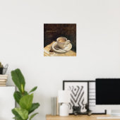 Vintager Kaffee Poster (Heimbüro)
