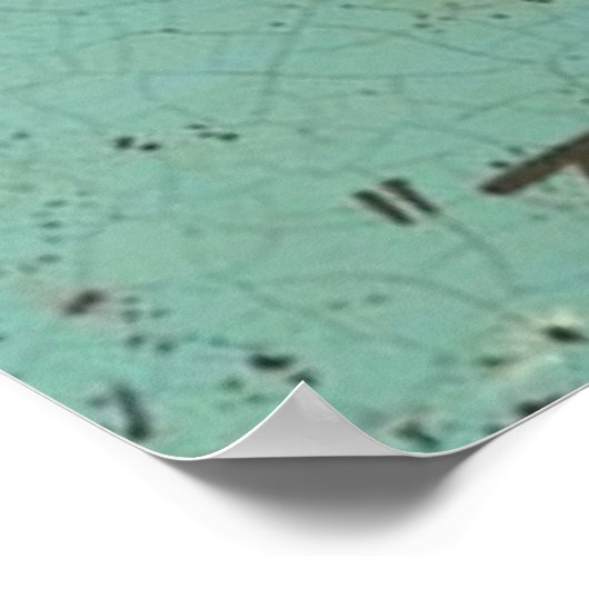 Vintager Kaffee Poster (Ecke)