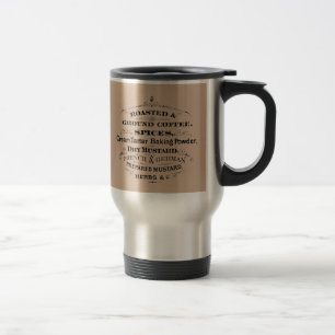 Vintager Kaffee Reisebecher