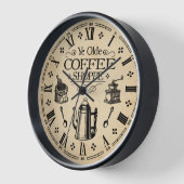 Vintager Kaffeeservice Uhr (Winkel)