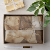 Vintager Kaffeetrint Seidenpapier (Geschenk)