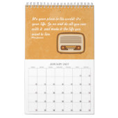 Vintager Kalender (Jan 2027)