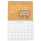 Vintager Kalender (Jan 2027)