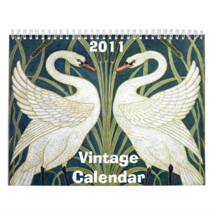 Vintager Kalender ~ 2011